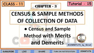 (15) CENSUS AND SAMPLE METHOD {Ch-3}
