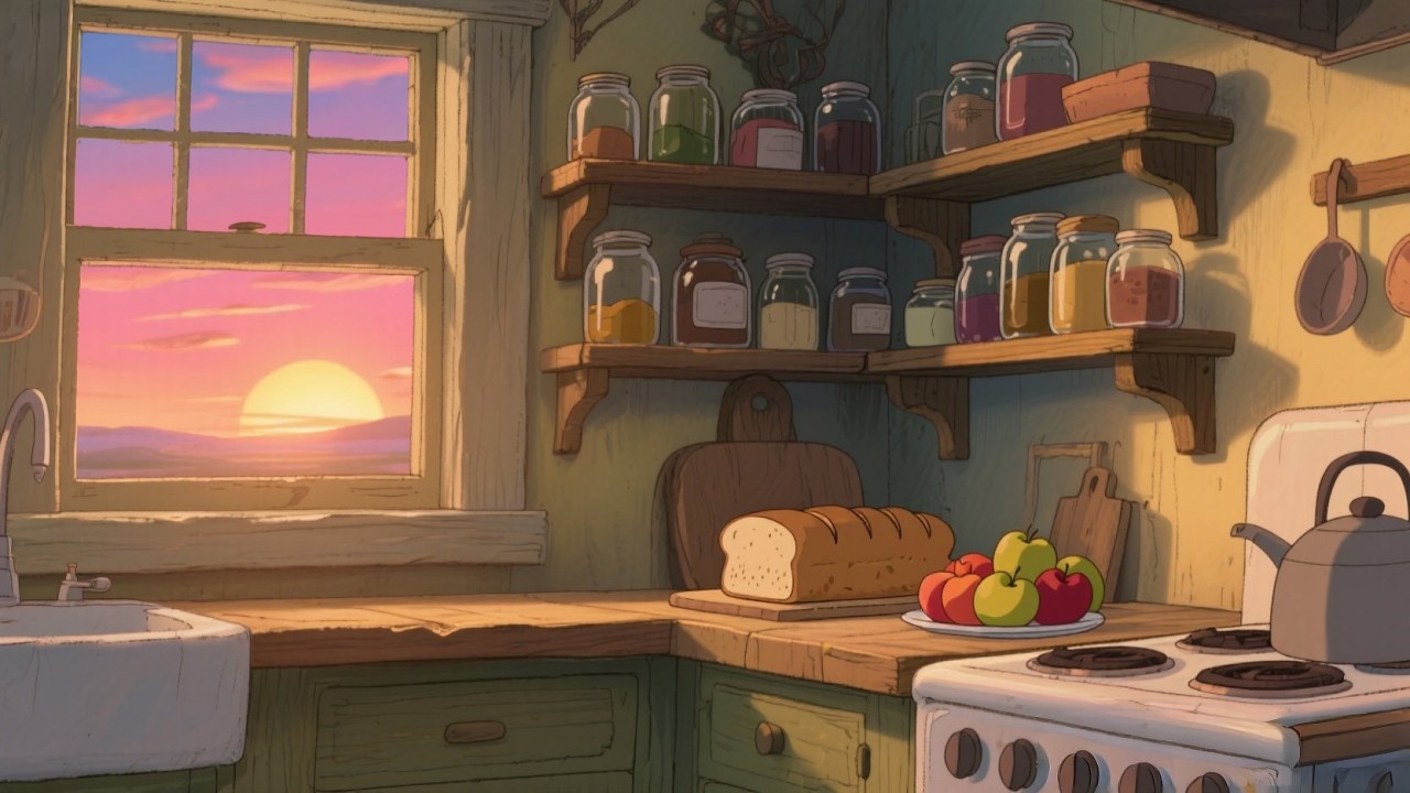 A Vintage 1920s Kitchen — Another Room Where Simple Meals Feel Timeless