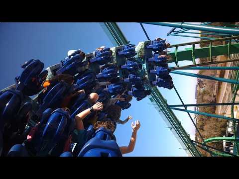 Kraken - SeaWorld Orlando - Back Row (4K HD POV) - February 2026