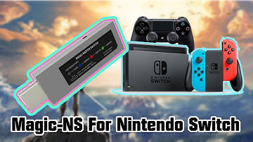 PS4 Controller on Switch! (MagicNS Unboxing and Opinions)