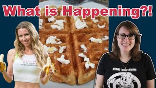 FREELEE, IT'S A WAFFLE! (my 'bunker prep' vegan diet)