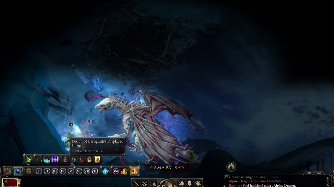 Pillars of Eternity   Solo Cypher vs Alpine Dragon