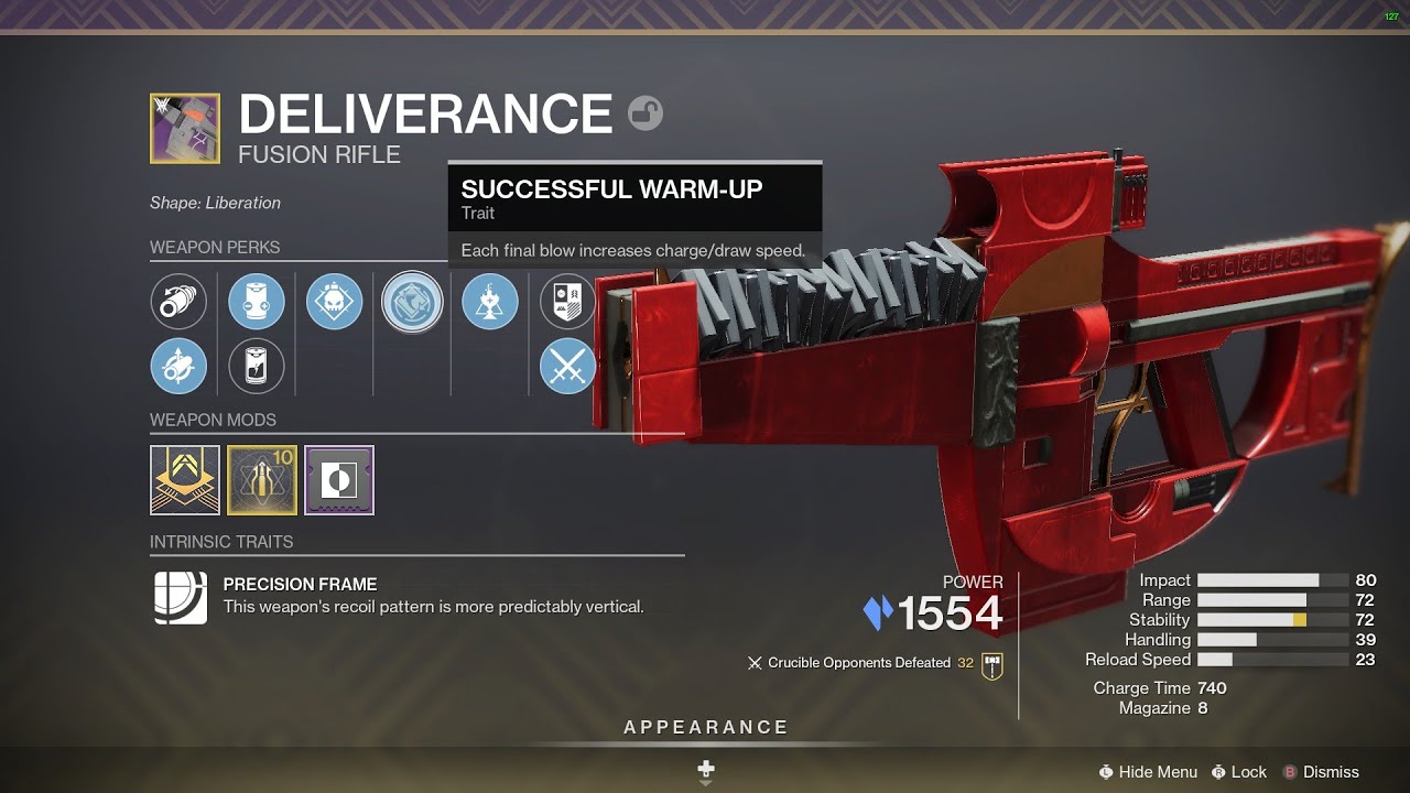 crazy ass fusion rifle...💀(ITS INSANE) (DELIVERANCE)
