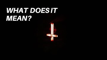 What the inverted cross mean? | Facts | Interesting facts | Answers 2022