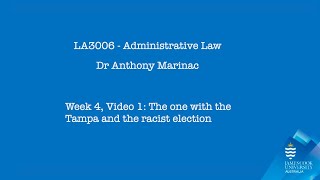 Admin Law 2023, Week 4 Video 1 - Narrow Ultra Vires by Anthony Marinac 16 views 5 days ago 11 minutes, 52 seconds