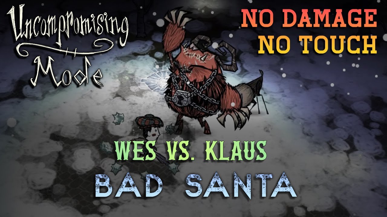 Klaus Boss Fight (No Damage, Uncompromising Mode, Wes)