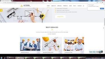 Autora - Construction Business HTMl Template        Akio Ryker