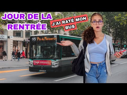 EVA A RATÉ SON BUS LE JOUR DE LA RENTRÉE !#sistersalipour #challenge #ÉCOLE