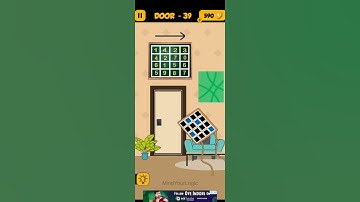 #Escape room: The 4 digit Code door 39 number