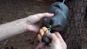 GoatBone Hammock Bug Net Stow