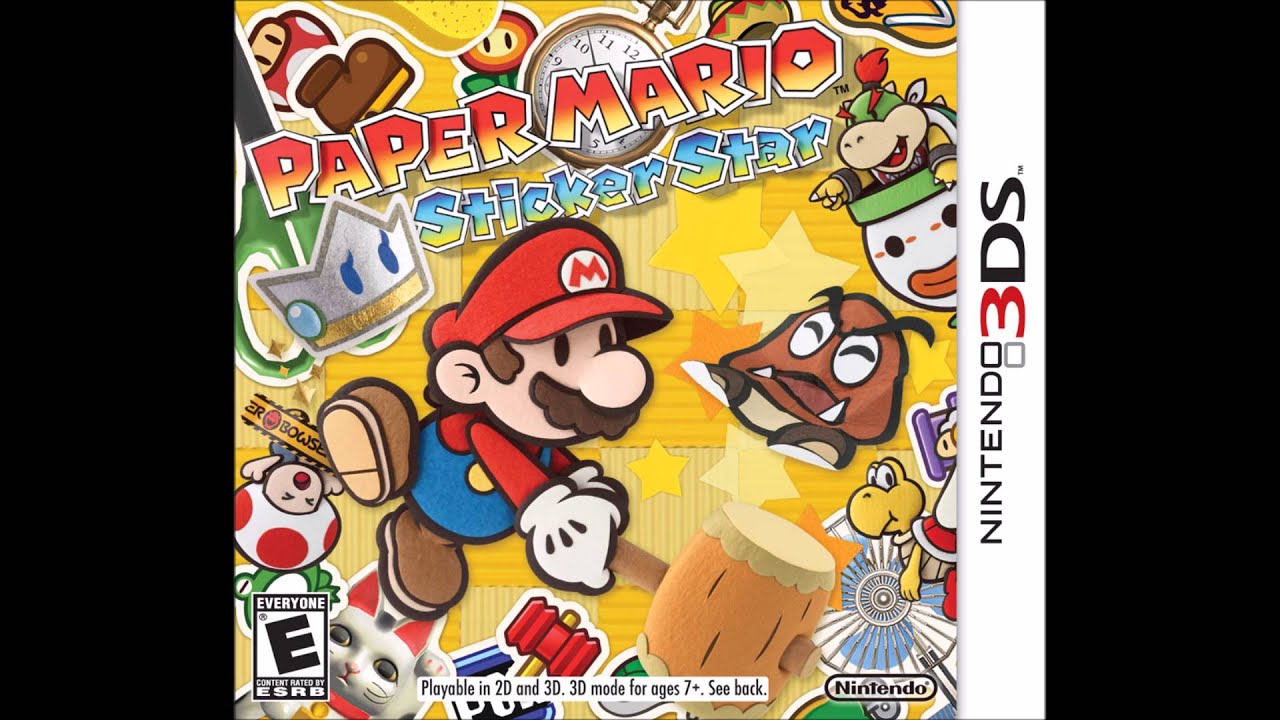 Paper Mario Sticker Star Decalburg