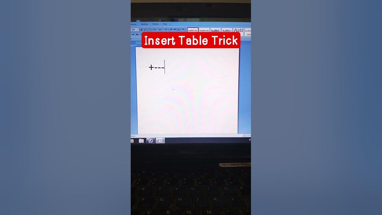 Short Trick Insert Table Ms Word Me Table Shortcu Table Shortcut Key short-trick-insert-table-ms-word-me-table-shortcu-table-shortcut-key