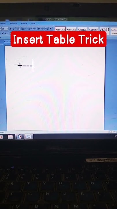 short-trick-insert-table-ms-word-me-table-shortcu-table-shortcut-key
