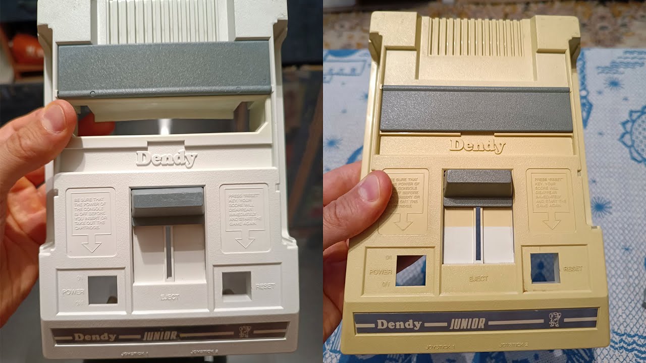 Отбеливание Dendy Junior | Ремонт кнопки Reset