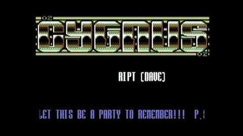 Syntax 2009 - C64 Demo - Party Text Scroller by Wozza [Cygnus Oz] - (8th)