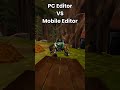 PC Editor V Mobile Editor #viral #gorillatag #animalcompany #shorts #fyp #vr #xybca #catmemes #memes