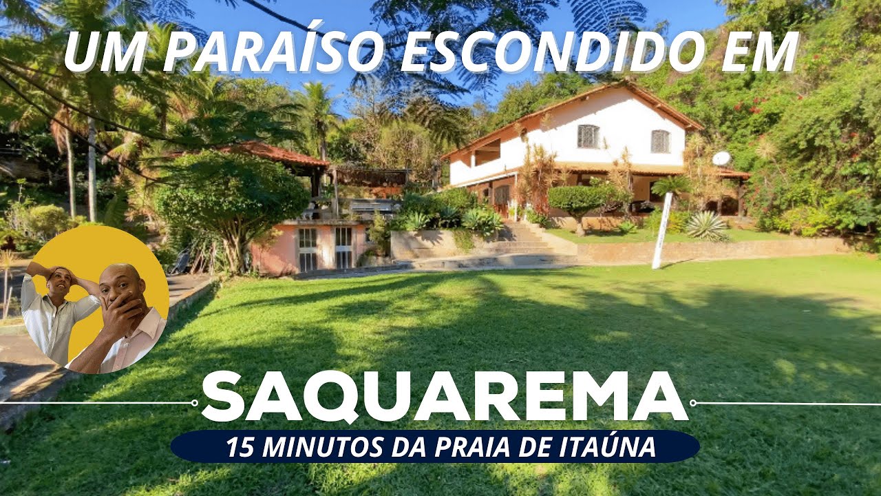 SÍTIO A VENDA [ fim de linha ] com 89.000 m² em SAQUAREMA/RJ - R$ 1.800,000.00