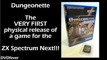 Dungeonette  - The VERY FIRST physical release of a game for the ZX Spectrum Next!!!
