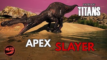 Suchomimus Combat PvP Gameplay Highlights - Best Solo Dino - Path of Titans - Gondwa Official