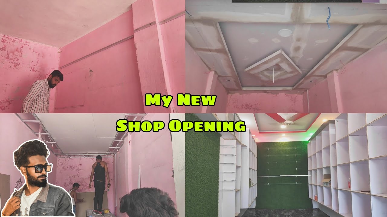 My First Shop Opening 😍 - YouTube