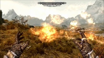 Skryim - Master Level Destruction Spells Showcase