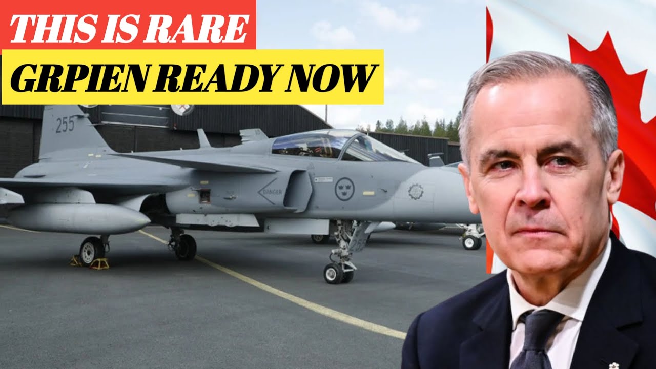 Gripen Production Line EMPTY — Canada Could Start Deliveries Tomorrow