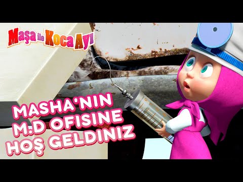 Maşa İle Koca Ayı - 👩‍⚕️ Masha'nın M.D ofisine hoş geldiniz 💊 Bölüm koleksiyonu  🎬