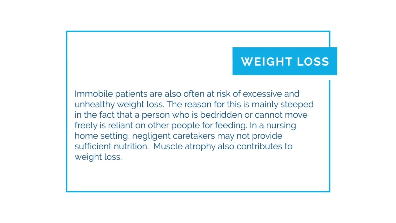 Risks For Immobile Patients In Nursing Homes
