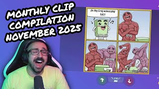 Monthly Twitch Clip and Highlight Compilation (November 2025)