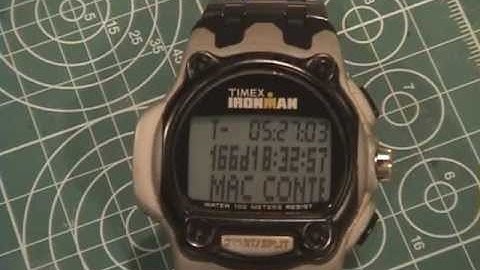 T-Minus running on Timex Datalink USB