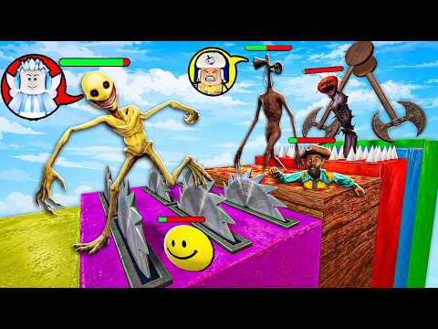 KAMI UJI SCP MANA YANG PALING KUAT!! VERITY, CAPTAIN CLARK, DR.NOWHERE THE BOILED ONE ROBLOX!!