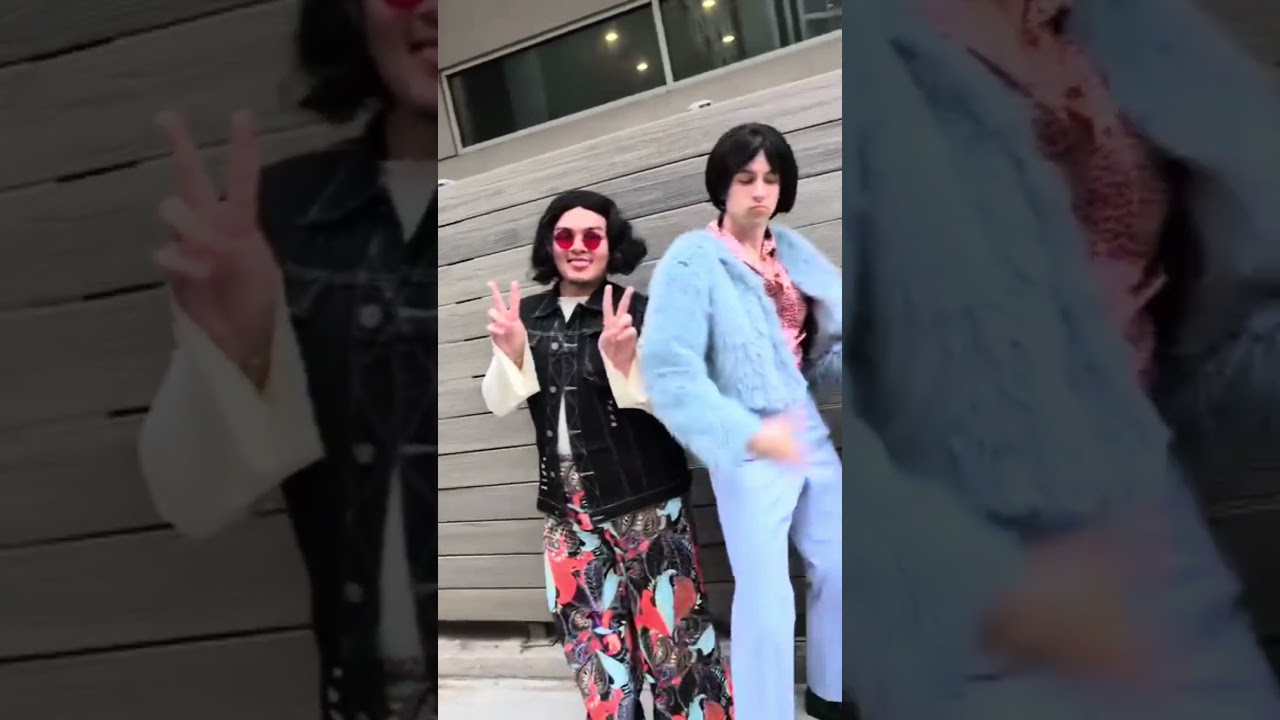 down the witches road! cosplay of agatha all along 70s scene #agathaharkness #agathaallong #marvel