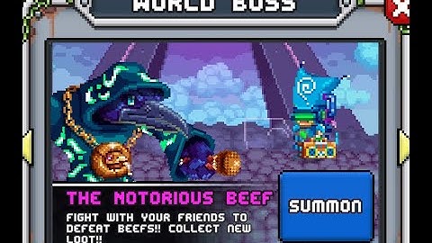 Bit Heroes: Trying Out The Notorious Beef World Boss