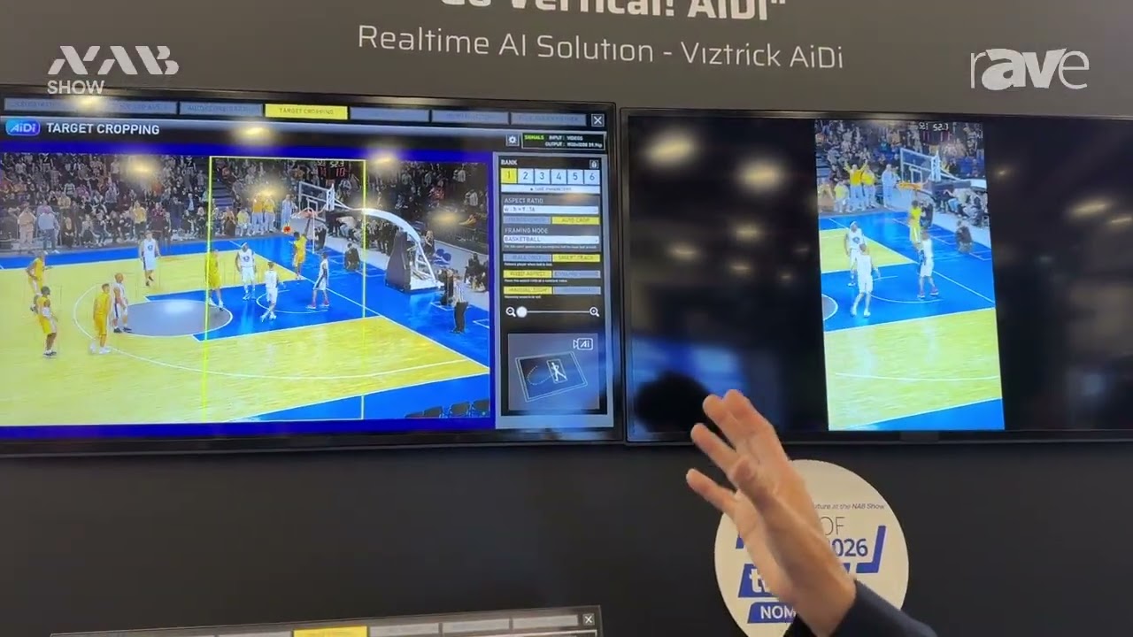 NAB Show 2026: FOR-A America Features GoVertical! AiDi AI Autocropping Machine