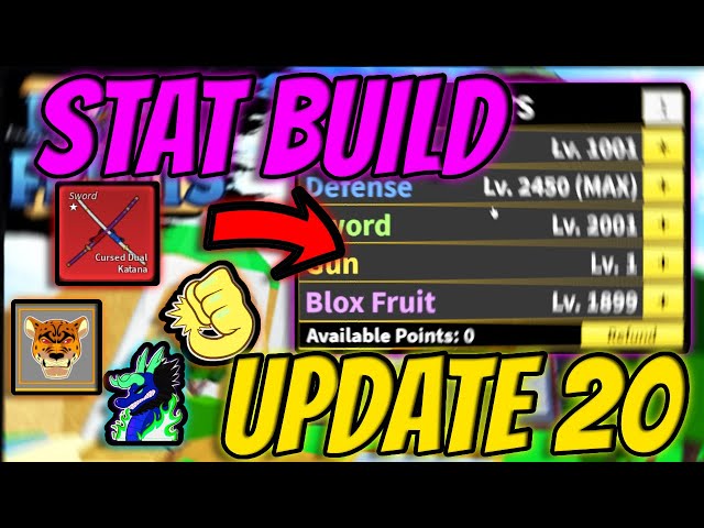 best stats in blox fruit update 20｜TikTok Search