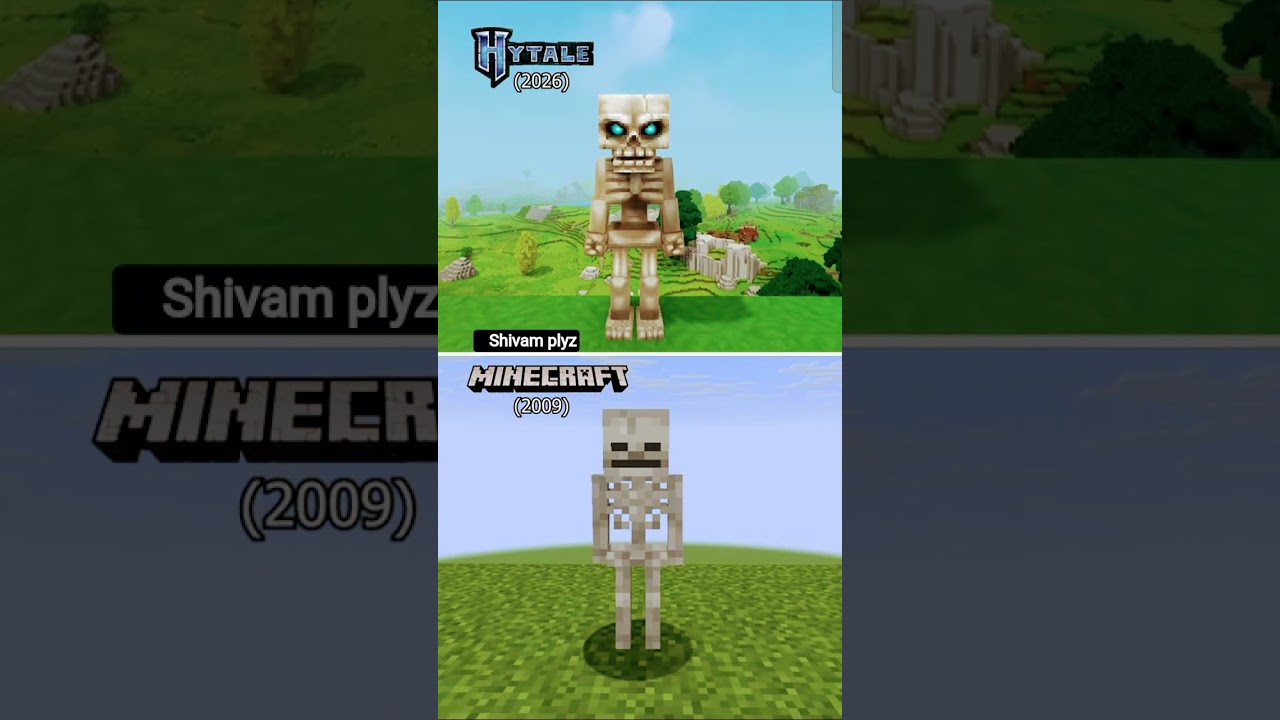 Minecraft vs Hytale comparison 