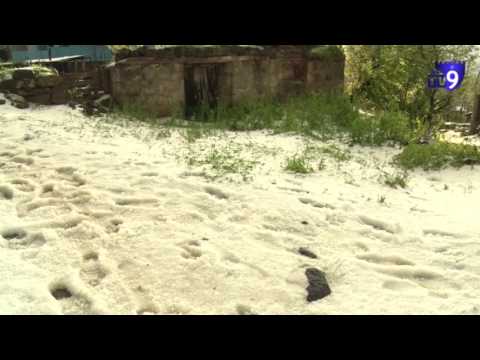 დასეტყვილ სოფლებში ზარალს ითვლიან