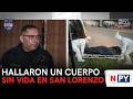 Hallaron un cuerpo sin vida en San Lorenzo
