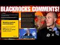 BlackRock's Latest Comments On Markets.. They Are FULL RISK ON!! Rewiring The World.. JPMorgan News