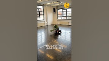 The clock roll⚡️Movement breakdown💪🏼Groundmovement by Lukas Robitschko #groundmovement #flow