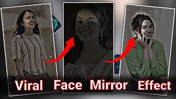 new viral reels face mirror video editing alightmotion | face mirror video editing in alight motion