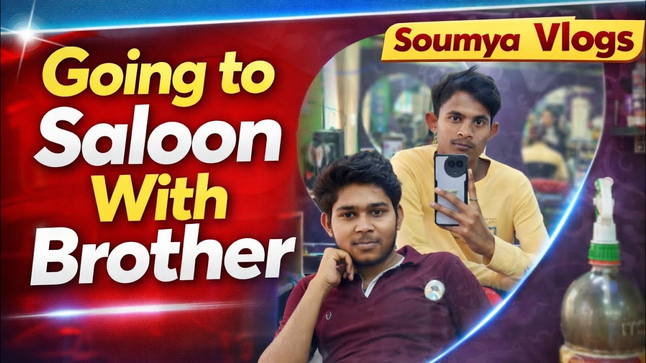 Going toSaloonWith Brother♥️#SoumyaVlogs#SambalpuriVlog#SambalpuriStyle#SambalpuriBoy#BalangirOdisha