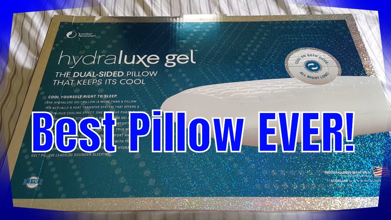hydraluxe gel pillow review