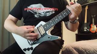 Phased Systems D'Mini Explorer guitar - Japan 1980s