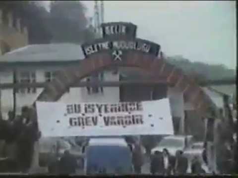 Büyük Madenci Yürüyüşü - Zonguldak 1991