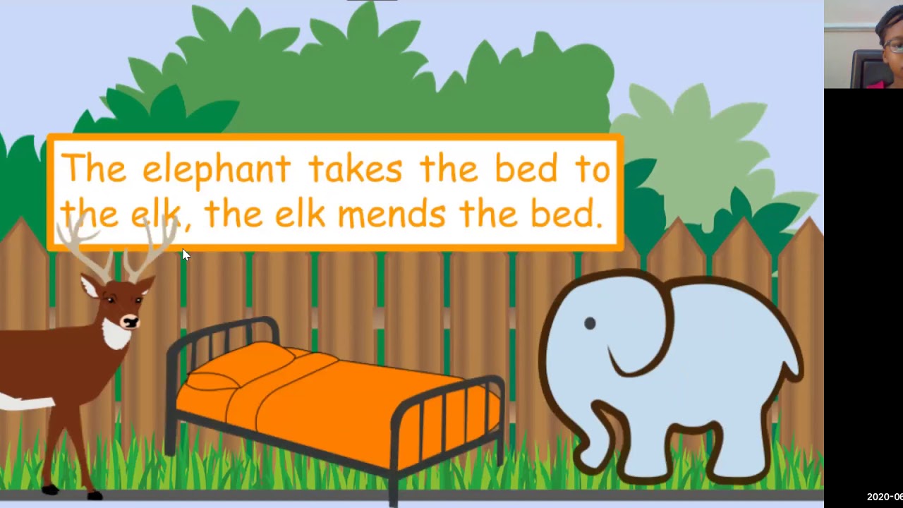 Read with Adeola Level 1- The Elephant's Bed
