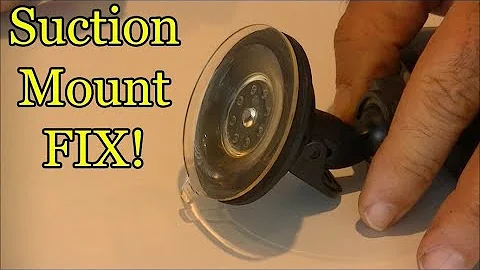 Dashcam Suction Mount Fix