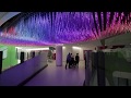 Amazing LED ceiling reacts to your movments- Interactive LED lighting