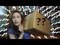 opening a mystery box of books!!