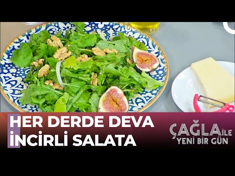 Video: Kabak, Roka Ve Incir Salatası